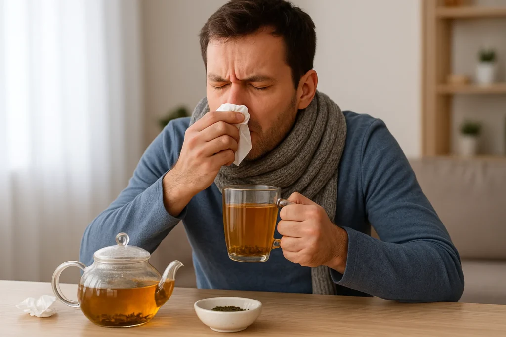 دمنوش برای سرماخوردگی